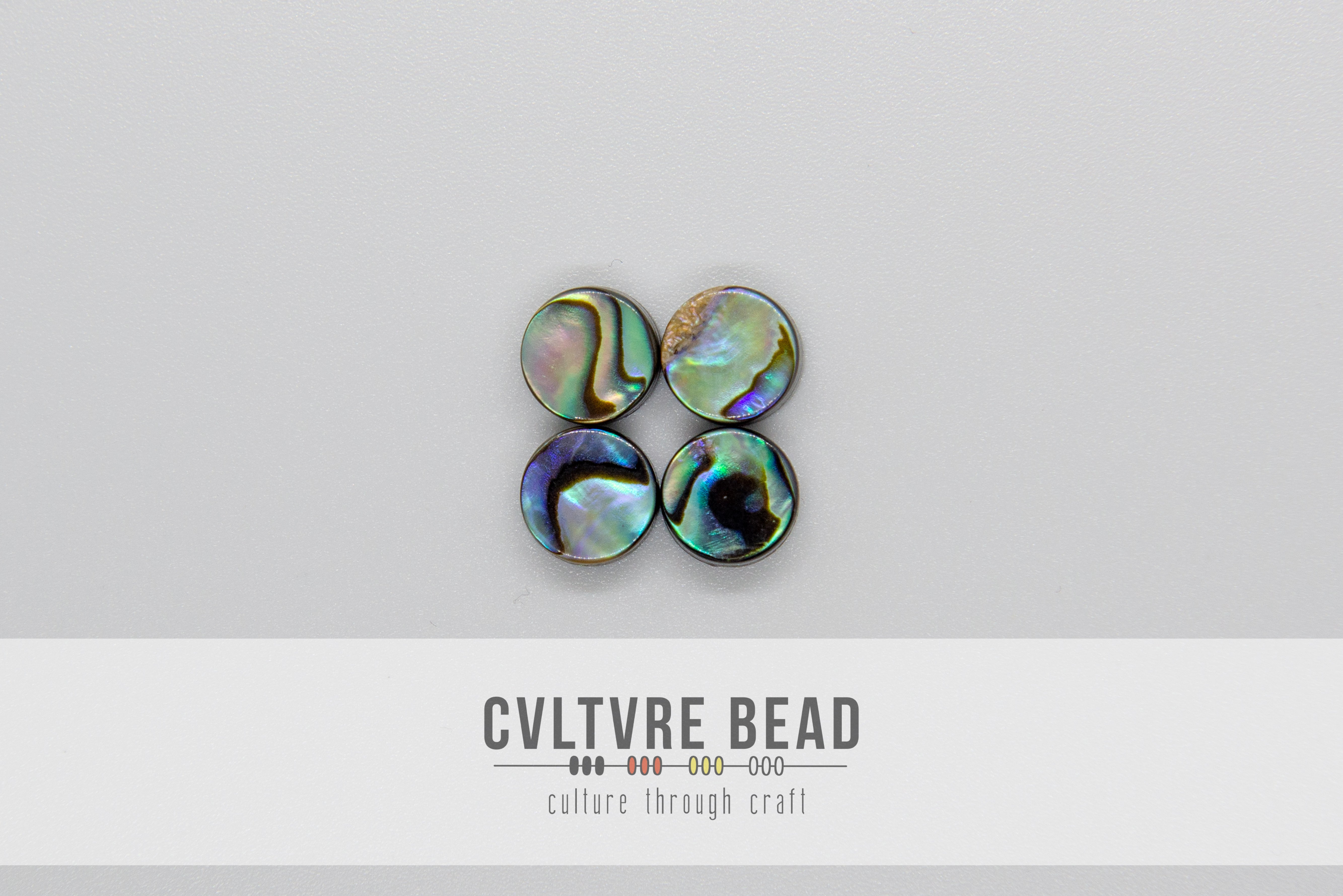 Abalone Pearl Sea Shell 8mm 10pcs
